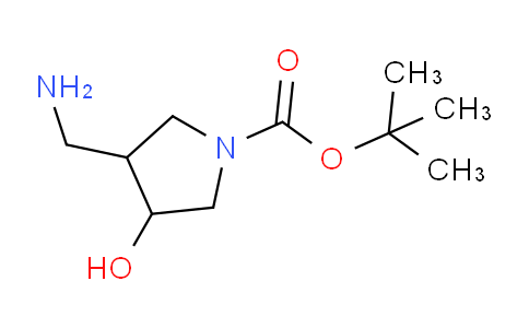 CAS No. 773826-73-6, tert-Butyl 3-(aminomethyl)-4-hydroxypyrrolidine-1-carboxylate