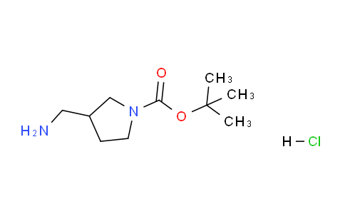 CAS No. 1188264-09-6, tert-Butyl 3-(aminomethyl)pyrrolidine-1-carboxylate hydrochloride
