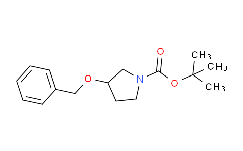 CAS No. 127342-21-6, tert-Butyl 3-(benzyloxy)pyrrolidine-1-carboxylate