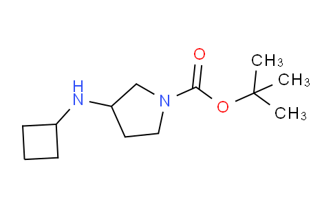 CAS No. 887587-29-3, tert-Butyl 3-(cyclobutylamino)pyrrolidine-1-carboxylate