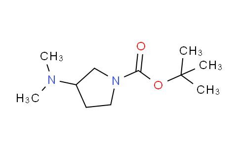 CAS No. 1246434-09-2, tert-Butyl 3-(dimethylamino)pyrrolidine-1-carboxylate