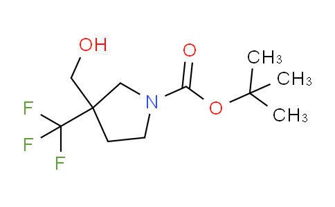 CAS No. 1283720-61-5, tert-Butyl 3-(hydroxymethyl)-3-(trifluoromethyl)pyrrolidine-1-carboxylate