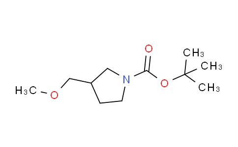 CAS No. 146257-05-8, tert-Butyl 3-(methoxymethyl)pyrrolidine-1-carboxylate