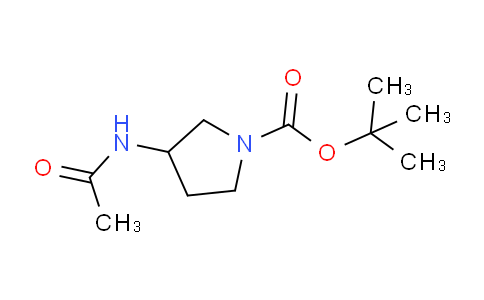 CAS No. 113451-56-2, tert-Butyl 3-acetamidopyrrolidine-1-carboxylate