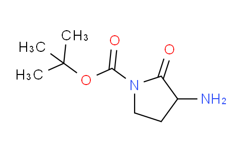 CAS No. 950649-23-7, tert-butyl 3-amino-2-oxopyrrolidine-1-carboxylate