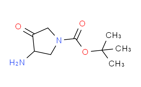 CAS No. 1369327-83-2, tert-Butyl 3-amino-4-oxopyrrolidine-1-carboxylate