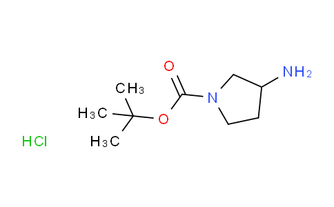 CAS No. 1188263-70-8, tert-Butyl 3-aminopyrrolidine-1-carboxylate hydrochloride