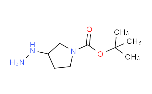 CAS No. 1205557-00-1, tert-Butyl 3-hydrazinylpyrrolidine-1-carboxylate