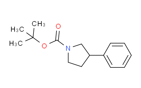 CAS No. 147410-43-3, tert-Butyl 3-phenylpyrrolidine-1-carboxylate