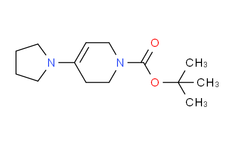CAS No. 207691-65-4, tert-Butyl 4-(pyrrolidin-1-yl)-5,6-dihydropyridine-1(2H)-carboxylate