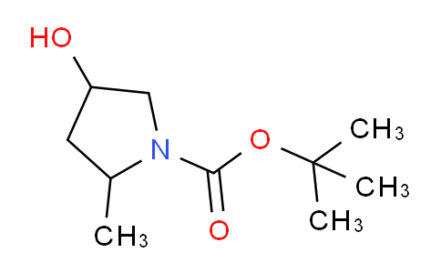 CAS No. 156865-72-4, tert-Butyl 4-hydroxy-2-methylpyrrolidine-1-carboxylate