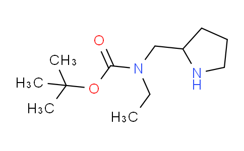 CAS No. 1353957-12-6, tert-Butyl ethyl(pyrrolidin-2-ylmethyl)carbamate