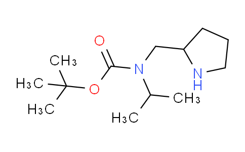 CAS No. 1353973-72-4, tert-Butyl isopropyl(pyrrolidin-2-ylmethyl)carbamate