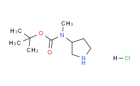 CAS No. 1610028-41-5, tert-Butyl methyl(pyrrolidin-3-yl)carbamate hydrochloride