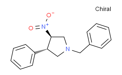 CAS No. 756791-42-1, trans-1-Benzyl-3-nitro-4-phenylpyrrolidine