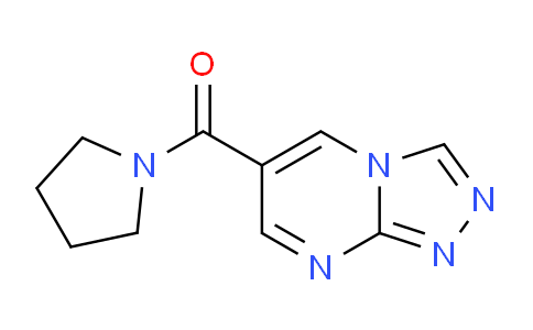 CAS No. 1779132-22-7, [1,2,4]Triazolo[4,3-a]pyrimidin-6-yl(pyrrolidin-1-yl)methanone