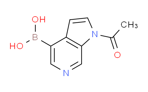 CAS No. 1394071-85-2, (1-Acetyl-1H-pyrrolo[2,3-c]pyridin-4-yl)boronic acid