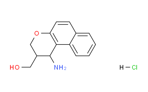 CAS No. 321392-00-1, (1-Amino-2,3-dihydro-1H-benzo[f]chromen-2-yl)methanol hydrochloride