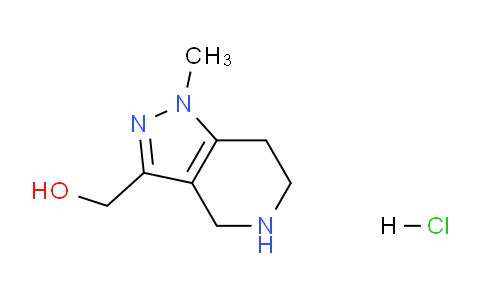 CAS No. 1242339-74-7, (1-Methyl-4,5,6,7-tetrahydro-1H-pyrazolo[4,3-c]pyridin-3-yl)methanol hydrochloride