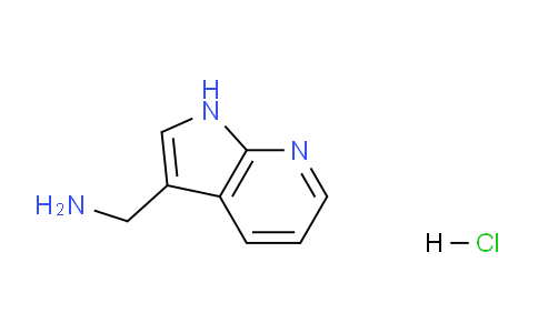 CAS No. 1408075-79-5, (1H-Pyrrolo[2,3-b]pyridin-3-yl)methanamine hydrochloride