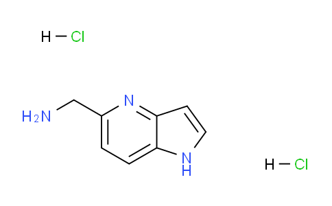 CAS No. 267876-20-0, (1H-Pyrrolo[3,2-b]pyridin-5-yl)methanamine dihydrochloride