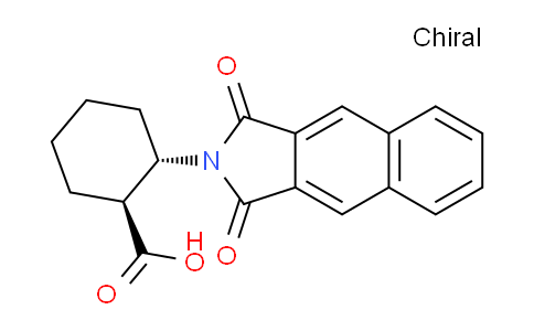CAS No. 642995-16-2, (1S,2S)-2-(1,3-Dioxo-1H-benzo[f]isoindol-2(3H)-yl)cyclohexanecarboxylic acid