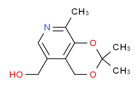 CAS No. 1136-52-3, (2,2,8-Trimethyl-4H-[1,3]dioxino[4,5-c]pyridin-5-yl)methanol