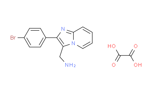 CAS No. 1197226-07-5, (2-(4-Bromophenyl)imidazo[1,2-a]pyridin-3-yl)methanamine oxalate