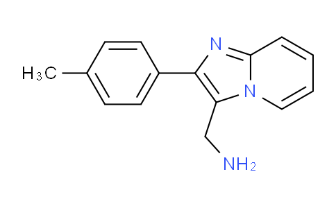 CAS No. 681260-17-3, (2-(p-Tolyl)imidazo[1,2-a]pyridin-3-yl)methanamine