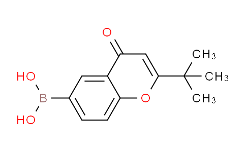 CAS No. 915970-59-1, (2-(tert-Butyl)-4-oxo-4H-chromen-6-yl)boronic acid