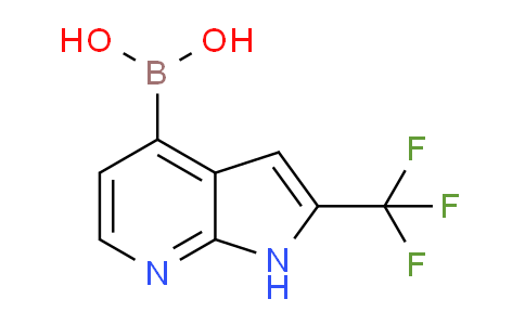 CAS No. 1014613-47-8, (2-(Trifluoromethyl)-1H-pyrrolo[2,3-b]pyridin-4-yl)boronic acid