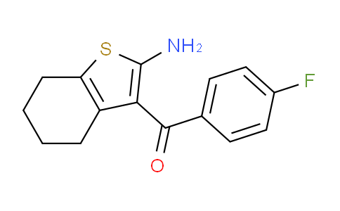 CAS No. 304018-11-9, (2-Amino-4,5,6,7-tetrahydrobenzo[b]thiophen-3-yl)(4-fluorophenyl)methanone