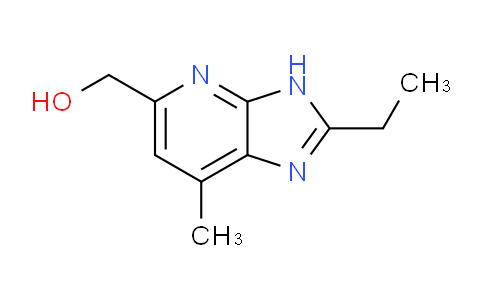 CAS No. 171495-14-0, (2-Ethyl-7-methyl-3H-imidazo[4,5-b]pyridin-5-yl)methanol