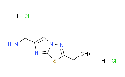 CAS No. 1332528-48-9, (2-Ethylimidazo[2,1-b][1,3,4]thiadiazol-6-yl)methanamine dihydrochloride