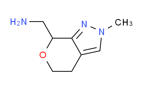 CAS No. 1422136-32-0, (2-Methyl-2,4,5,7-tetrahydropyrano[3,4-c]pyrazol-7-yl)methanamine