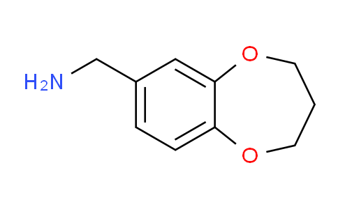 CAS No. 23475-00-5, (3,4-Dihydro-2H-benzo[b][1,4]dioxepin-7-yl)methanamine