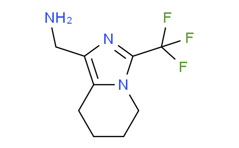 CAS No. 1784336-45-3, (3-(Trifluoromethyl)-5,6,7,8-tetrahydroimidazo[1,5-a]pyridin-1-yl)methanamine