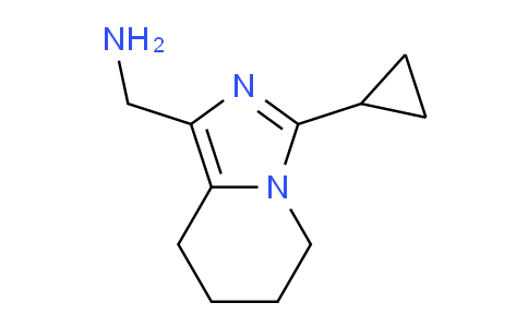 CAS No. 1520471-00-4, (3-Cyclopropyl-5,6,7,8-tetrahydroimidazo[1,5-a]pyridin-1-yl)methanamine