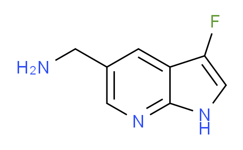CAS No. 749196-06-3, (3-Fluoro-1H-pyrrolo[2,3-b]pyridin-5-yl)methanamine