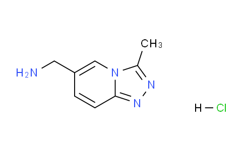 CAS No. 1439897-94-5, (3-Methyl-[1,2,4]triazolo[4,3-a]pyridin-6-yl)methanamine hydrochloride