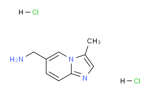 CAS No. 1992982-15-6, (3-Methylimidazo[1,2-a]pyridin-6-yl)methanamine dihydrochloride