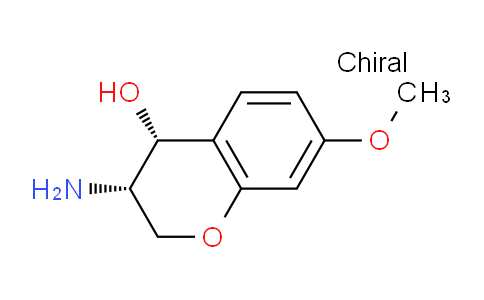 CAS No. 791004-55-2, (3S,4R)-3-Amino-7-methoxychroman-4-ol