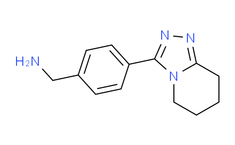 CAS No. 1489490-62-1, (4-(5,6,7,8-Tetrahydro-[1,2,4]triazolo[4,3-a]pyridin-3-yl)phenyl)methanamine