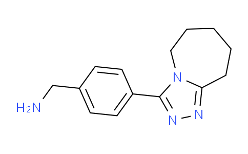 CAS No. 1094307-09-1, (4-(6,7,8,9-Tetrahydro-5H-[1,2,4]triazolo[4,3-a]azepin-3-yl)phenyl)methanamine