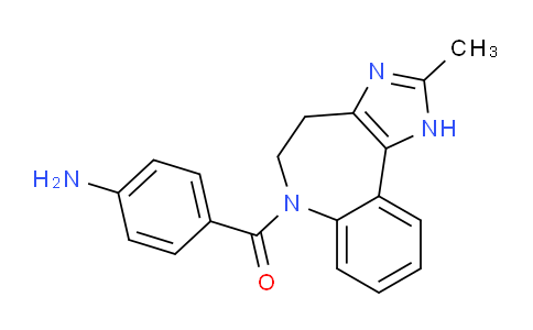 CAS No. 182202-75-1, (4-Aminophenyl)(2-methyl-4,5-dihydrobenzo[b]imidazo[4,5-d]azepin-6(1H)-yl)methanone