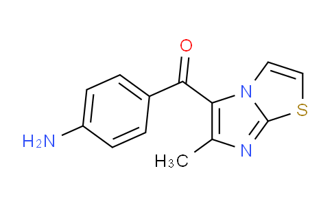 CAS No. 380442-28-4, (4-Aminophenyl)(6-methylimidazo[2,1-b]thiazol-5-yl)methanone