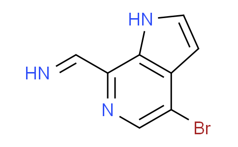 CAS No. 1352395-21-1, (4-Bromo-1H-pyrrolo[2,3-c]pyridin-7-yl)methanimine