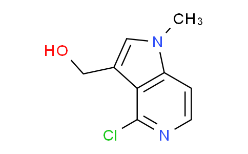 CAS No. 97989-54-3, (4-Chloro-1-methyl-1H-pyrrolo[3,2-c]pyridin-3-yl)methanol