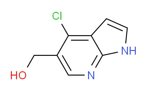 CAS No. 1015610-07-7, (4-Chloro-1H-pyrrolo[2,3-b]pyridin-5-yl)methanol