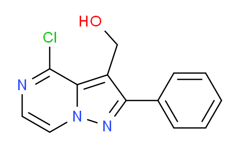 CAS No. 1710293-08-5, (4-Chloro-2-phenylpyrazolo[1,5-a]pyrazin-3-yl)methanol